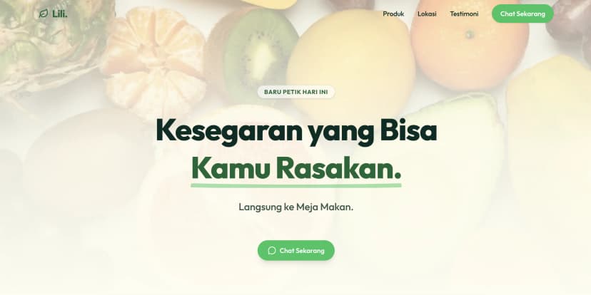 Toko Buah Segar Lili